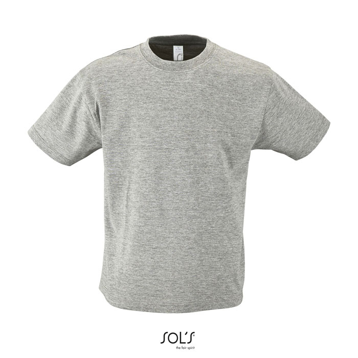 T-shirt enfant promotionnel en coton 150g - REGENT Gris chiné